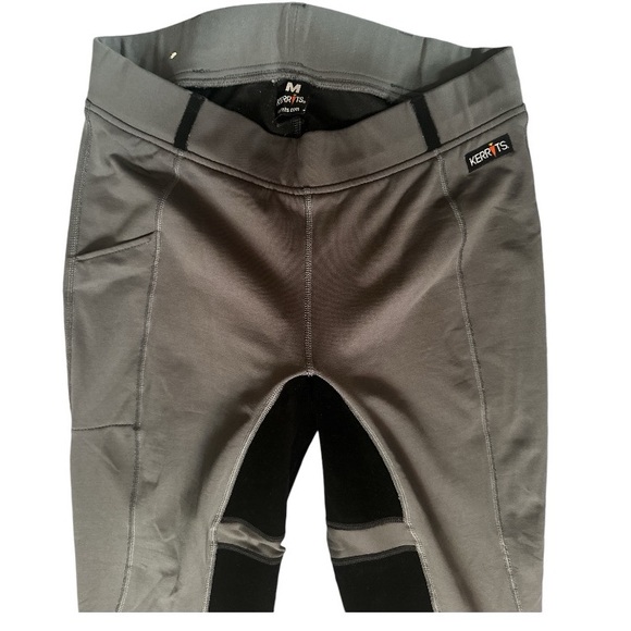 Kerrits Flex Full Seat Riding Tights- grey and black - Medium - EUC - Picture 8 of 11